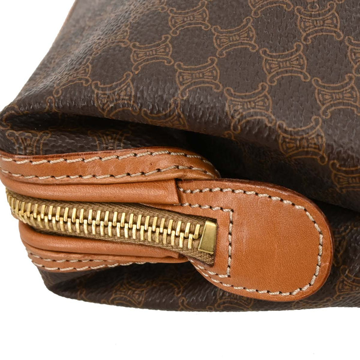 Celine Brown Macadam Clutch Bag 115934