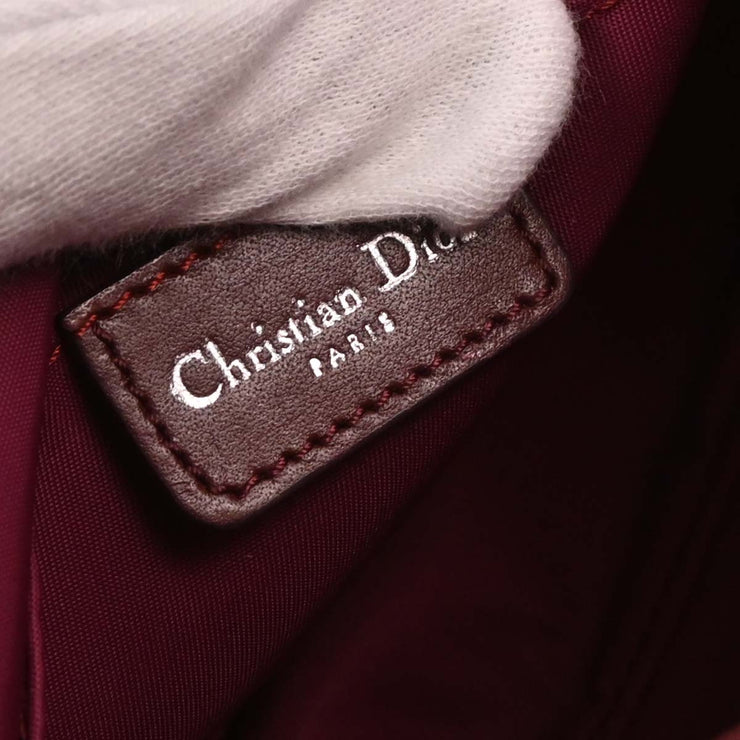 Christian Dior Bordeaux Trotter Handbag PZ1012 115938