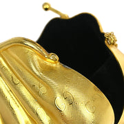 Gucci Gold Metal GG Pouch Chain Shoulder Bag 115941