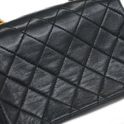 Chanel Black Lambskin Shoulder Bag 115948