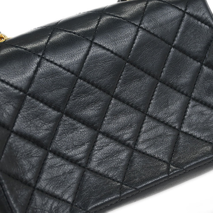 Chanel Black Lambskin Shoulder Bag 115948