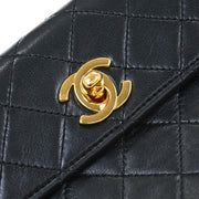 Chanel Black Lambskin Shoulder Bag 115948