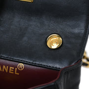 Chanel Black Lambskin Shoulder Bag 115948