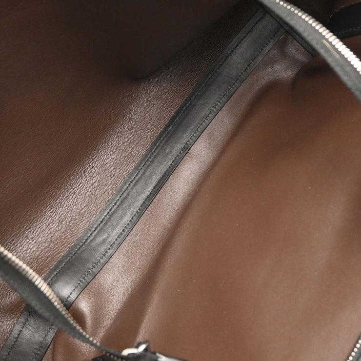 Prada Brown Leather 2way Tote Handbag 117/G 115952