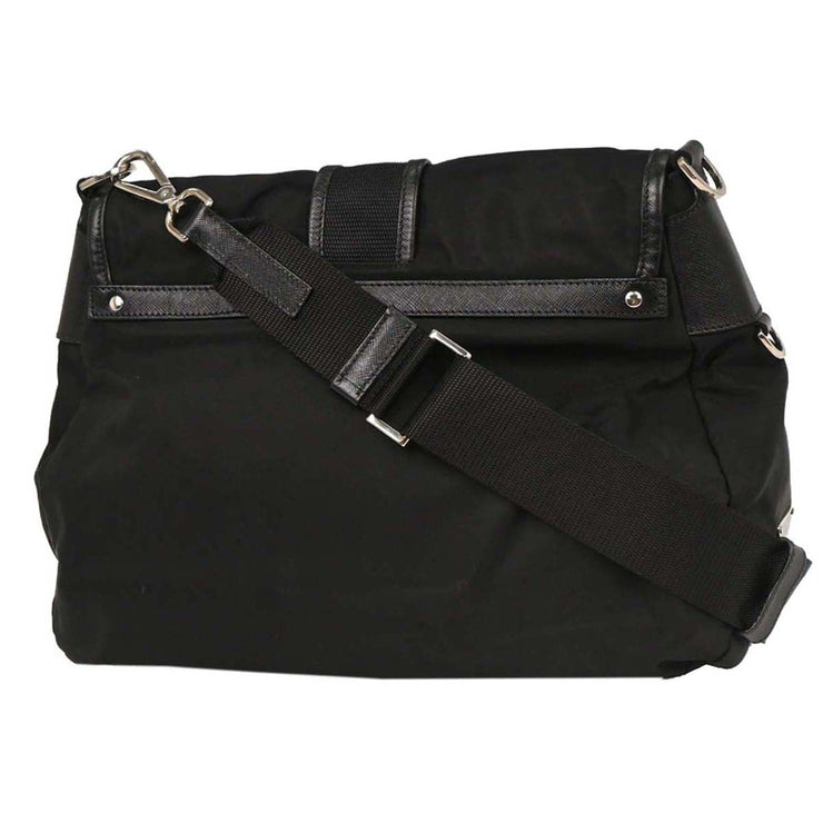 Prada Black Nylon Shoulder Bag BT0436 104 115953