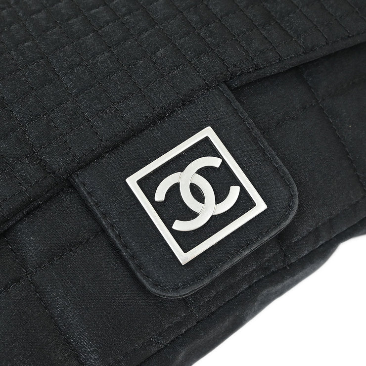 Chanel Black Nylon Sport Line Choco Bar Backpack 115962
