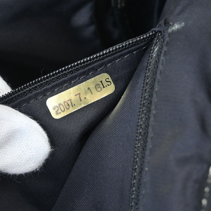 Chanel Black Nylon Sport Line Choco Bar Backpack 115962