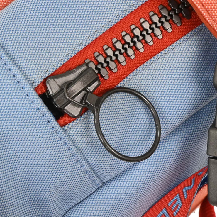 Chanel Red Blue Nylon Sport Line Backpack 115964