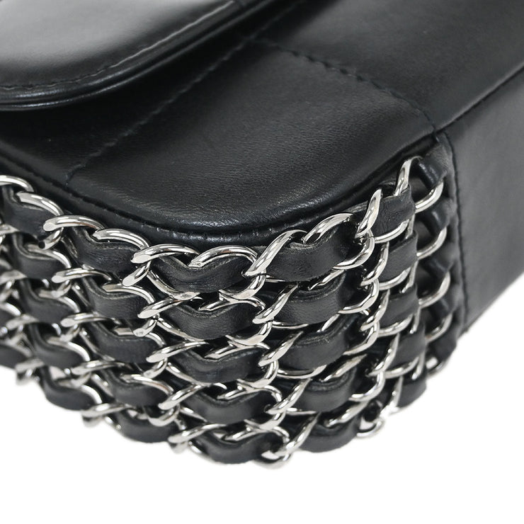 Chanel Black Lambskin Handbag 115966