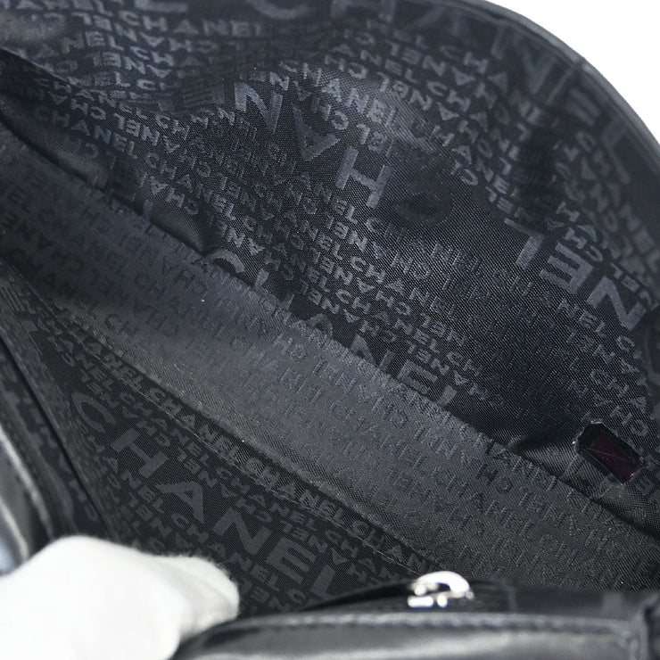 Chanel Black Lambskin Handbag 115966