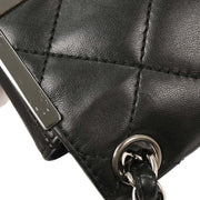 Chanel Black Lambskin Shoulder Bag 115967