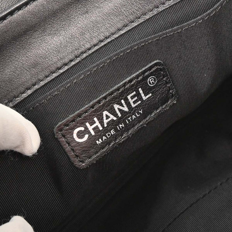 Boy Chanel Black Lambskin Medium Shoulder Bag 115968