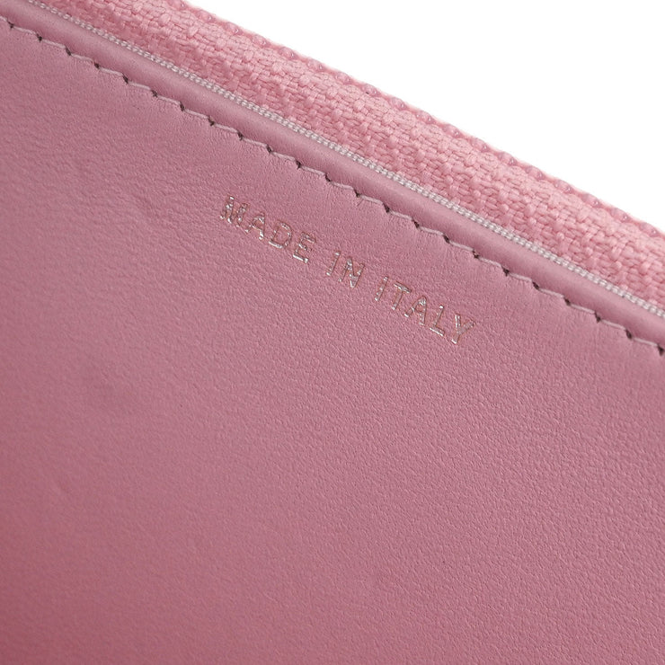 Chanel Pink Lambskin Rhinestone WOC Wallet On Chain 115973