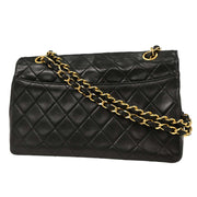 Chanel Black Lambskin Shoulder Bag 115974