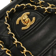 Chanel Black Lambskin Shoulder Bag 115974