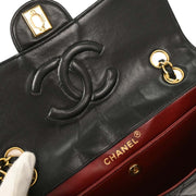 Chanel Black Lambskin Shoulder Bag 115974