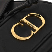 Christian Dior Black Leather Backpack 115978