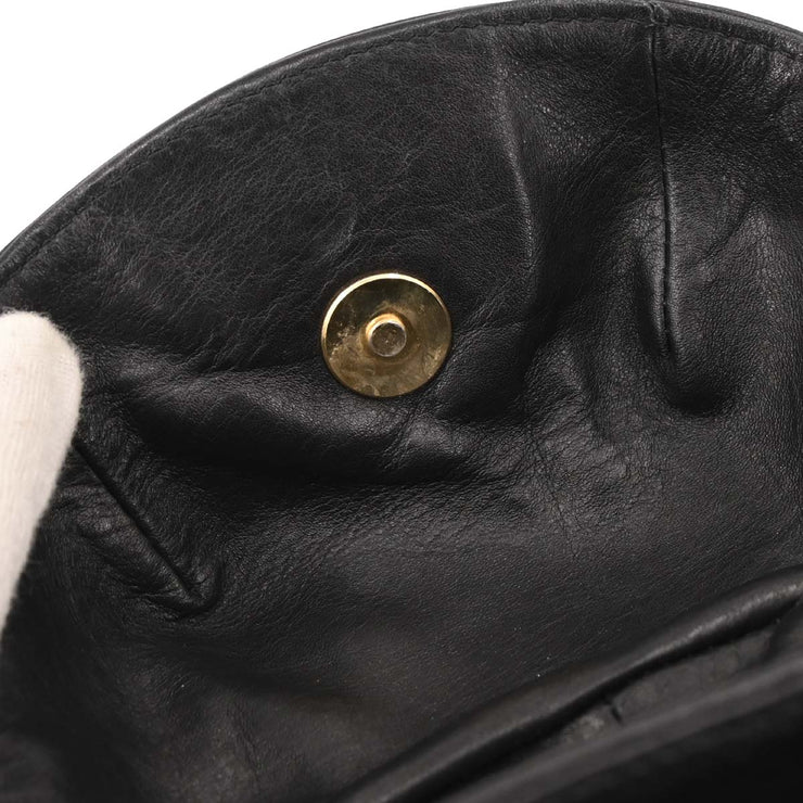 Christian Dior Black Leather Backpack 115978