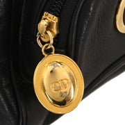 Christian Dior Black Leather Backpack 115978