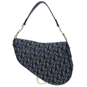 Christian Dior Navy Trotter Saddle Handbag RU0012 115984