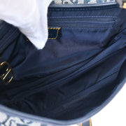 Christian Dior Navy Trotter Saddle Handbag RU0012 115984