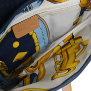 Christian Dior Indigo Denim Saddle Handbag RU0010 115985