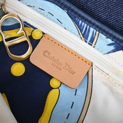 Christian Dior Indigo Denim Saddle Handbag RU0010 115985