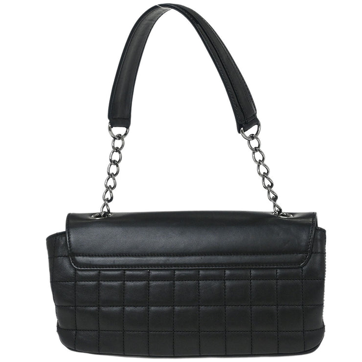 Chanel Black Lambskin No.5 Choco Bar Shoulder Bag 115987