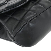 Chanel Black Lambskin No.5 Choco Bar Shoulder Bag 115987