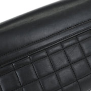 Chanel Black Lambskin No.5 Choco Bar Shoulder Bag 115987