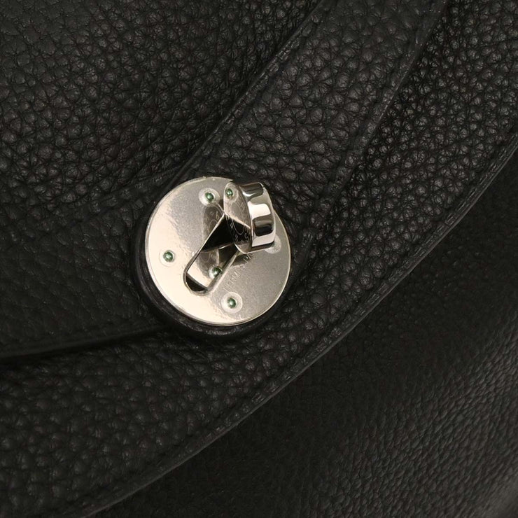 Hermes Black Togo Lindy 34 Shoulder Bag P Square:K 18 115990