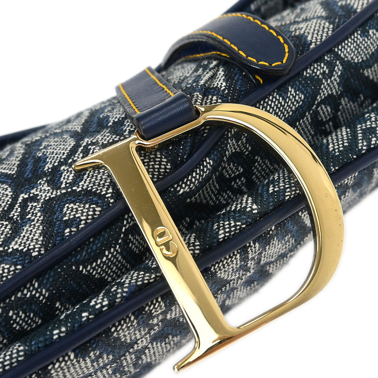 Christian Dior Navy Trotter Saddle Handbag RU0010 115999