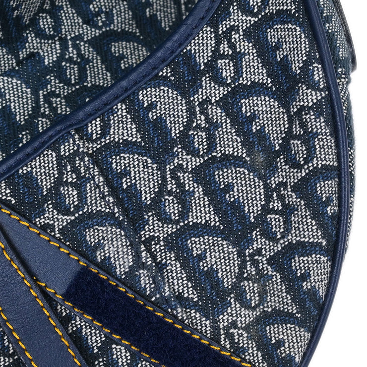 Christian Dior Navy Trotter Saddle Handbag RU0010 115999