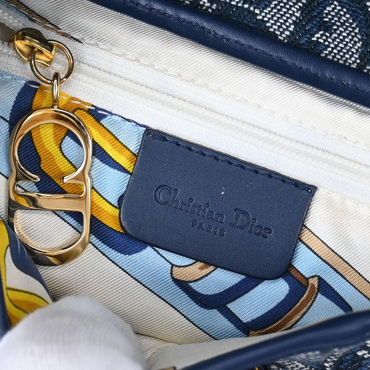 Christian Dior Navy Trotter Saddle Handbag RU0010 115999