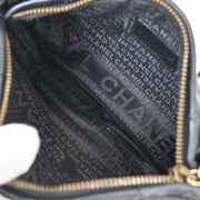 Chanel Black Lambskin Chain Hobo Handbag 116003