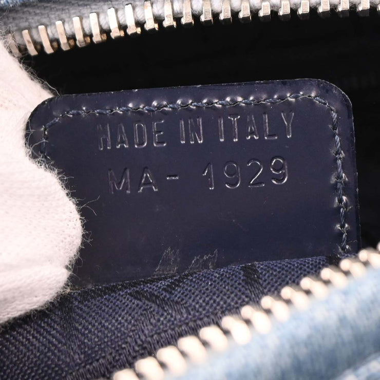 Christian Dior Light Blue Denim Lady Dior Cannage 2way Handbag MA-1929 116004