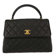 Chanel Black Calfskin Handbag 116007