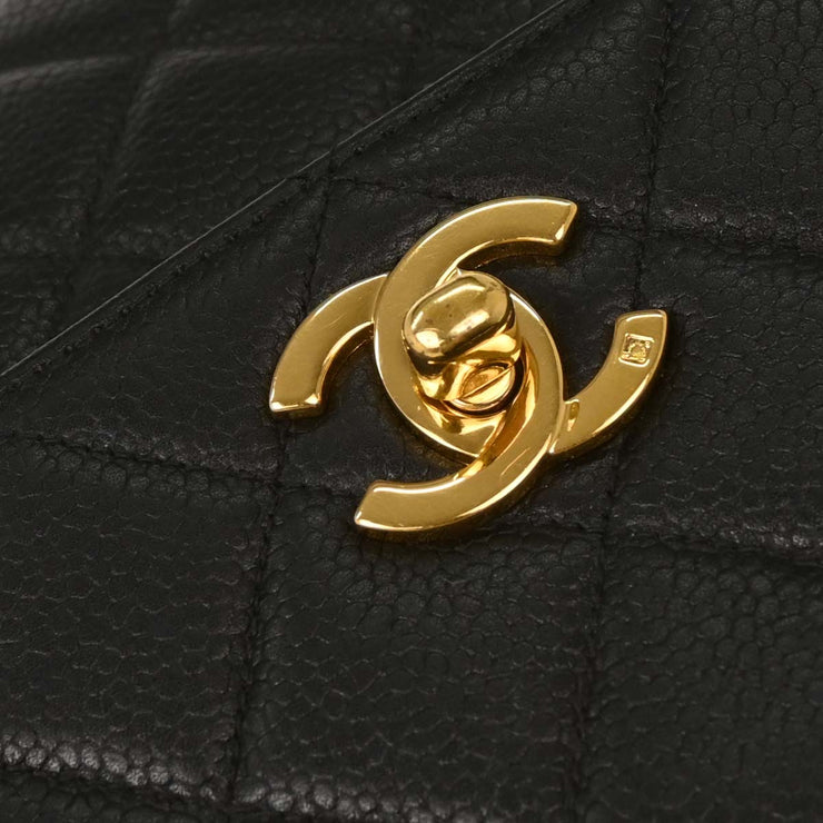 Chanel Black Calfskin Handbag 116007