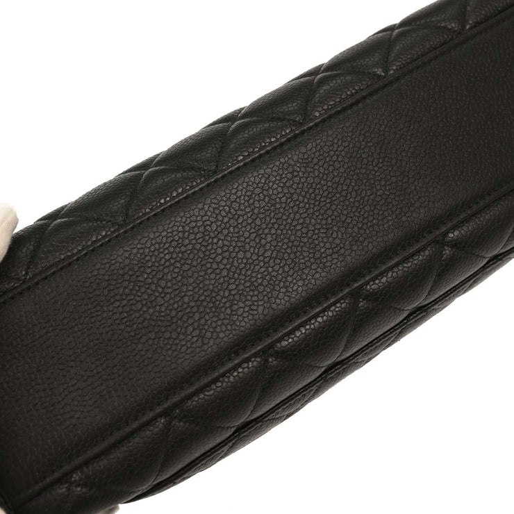 Chanel Black Calfskin Handbag 116007