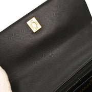 Chanel Black Calfskin Handbag 116007