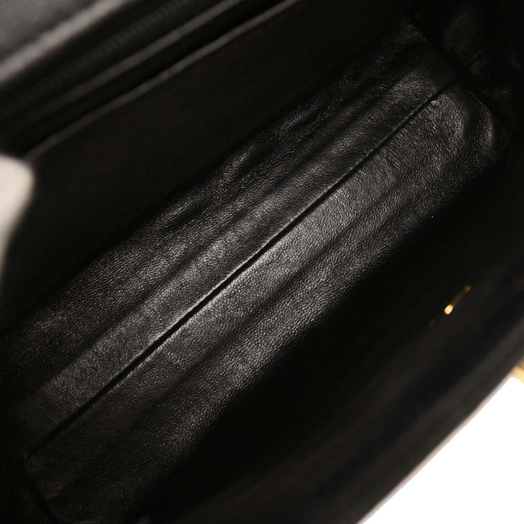 Chanel Black Calfskin Handbag 116007
