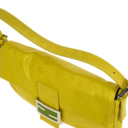 Fendi Yellow Leather Baguette Handbag 2354/26424/008 116010