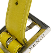 Fendi Yellow Leather Baguette Handbag 2354/26424/008 116010
