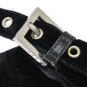 Fendi Black Velvet Handbag 2348.26571.089 116011