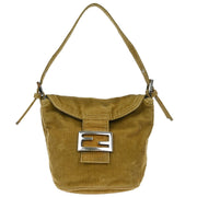 Fendi Brown Cotton Handbag 214526765009 116013