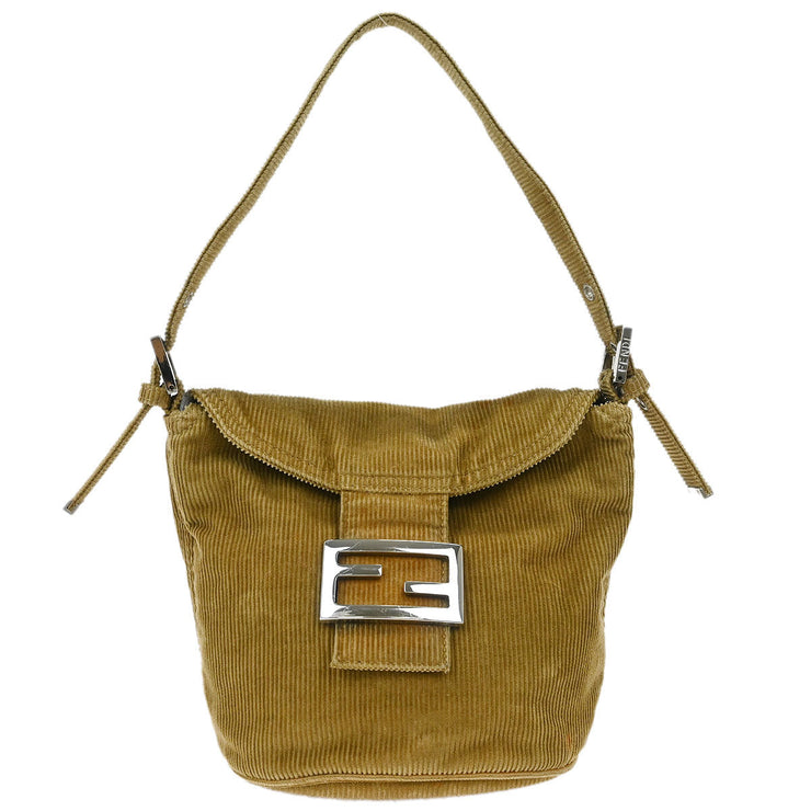 Fendi Brown Cotton Handbag 214526765009 116013