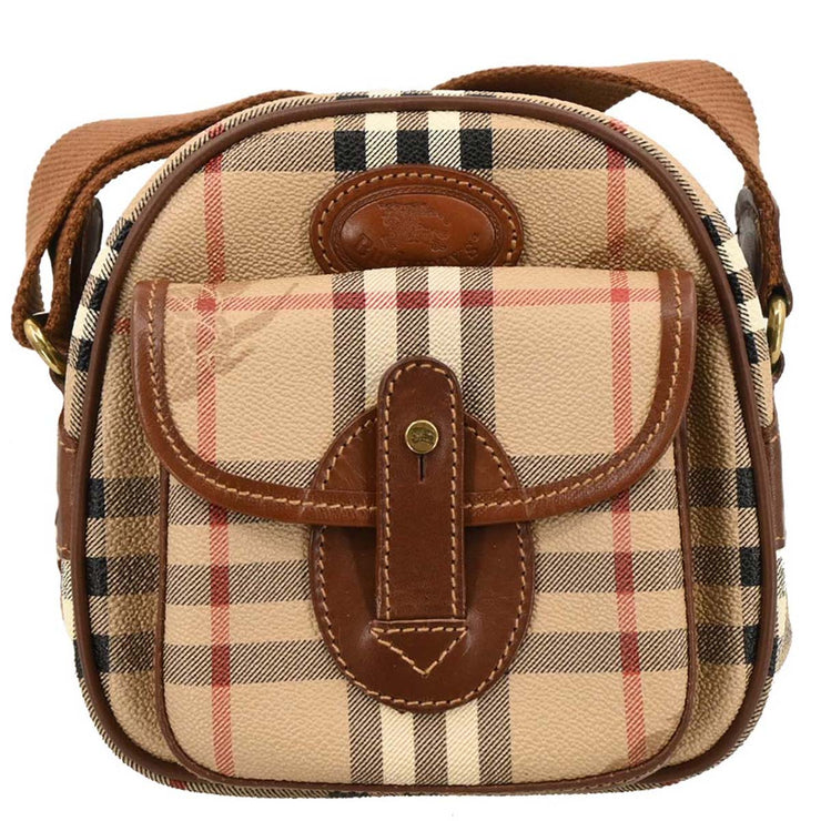 Burberrys Beige House Check Shoulder Bag 116014