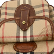 Burberrys Beige House Check Shoulder Bag 116014
