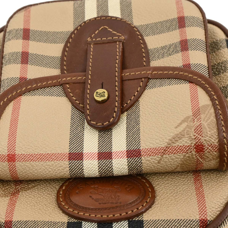 Burberrys Beige House Check Shoulder Bag 116014