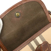 Burberrys Beige House Check Shoulder Bag 116014